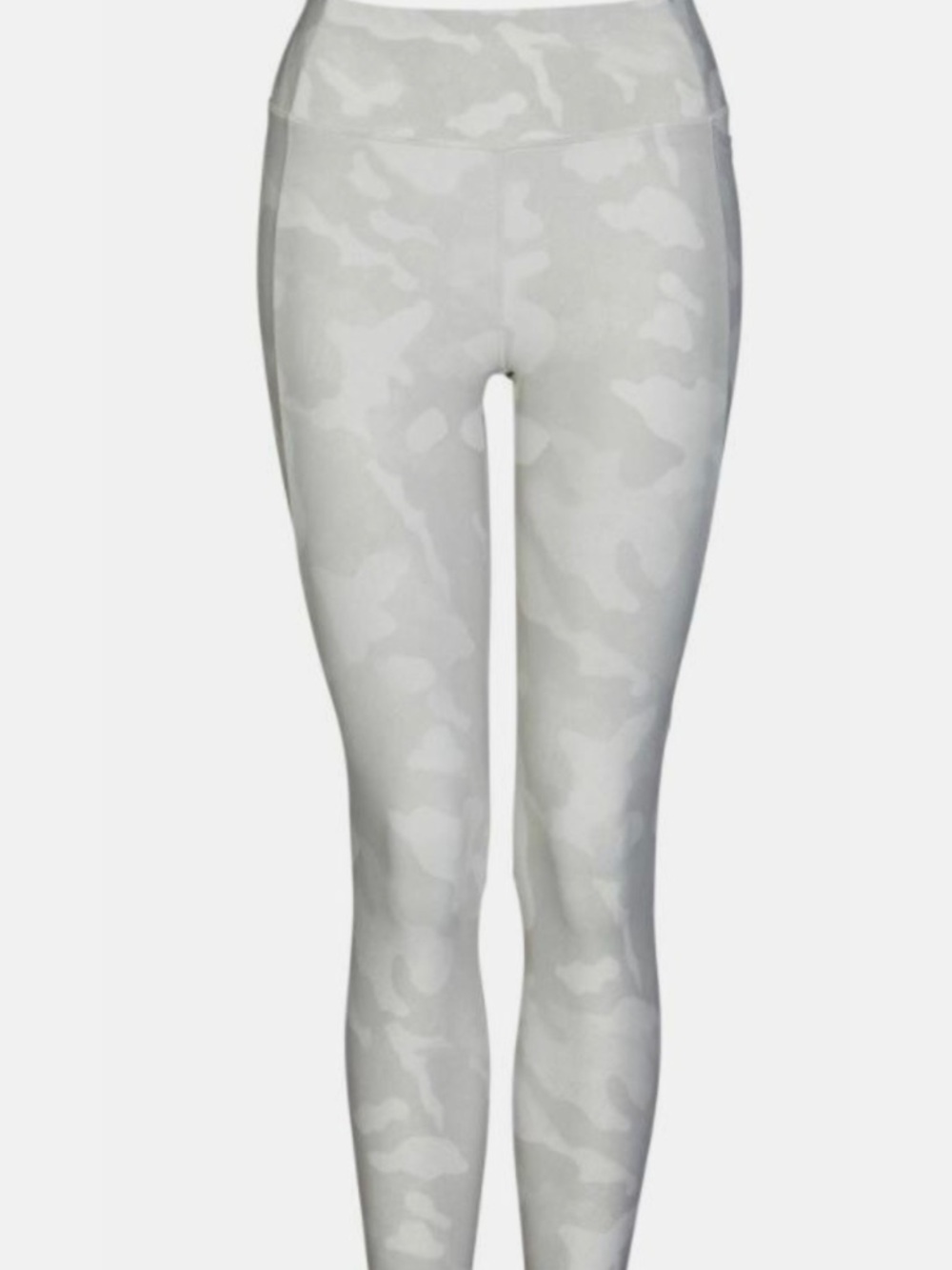 CALIA by Carrie Underwood Women's Light Gray Camo High-Waist Leggings